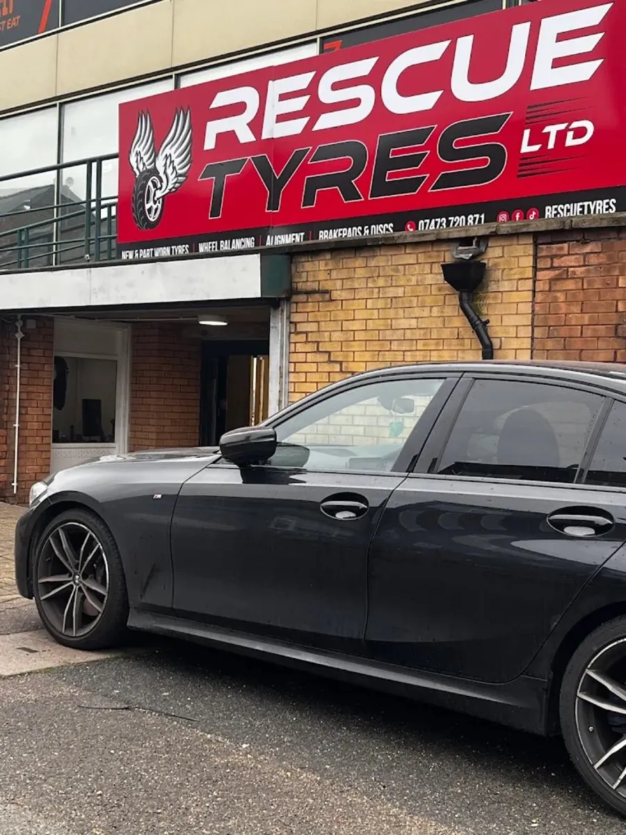The Rescue Tyres premises in Brent Cross, London